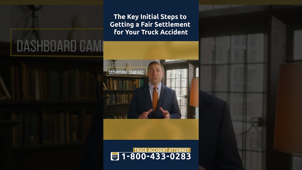 The Key Initial Steps to Getting a Fair Settlement for Your Truck Accident
