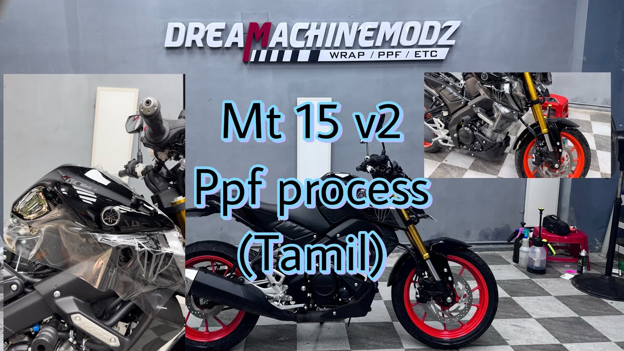 Brand new mt15 protected with ppf | chennai | ppf |bikeppf | paintprotection |dreamachinemodz | mt15