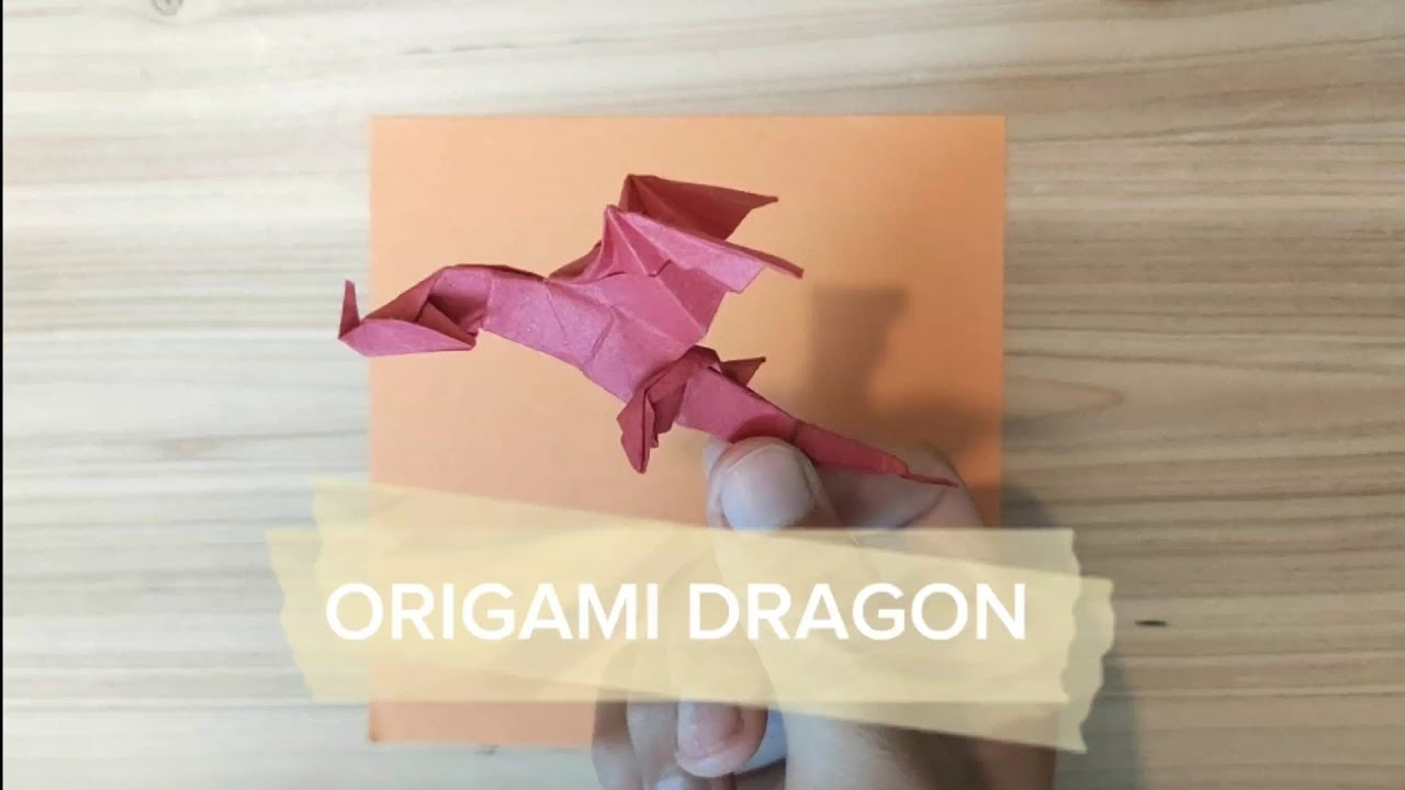 ORIGAMI DRAGON Tutorial