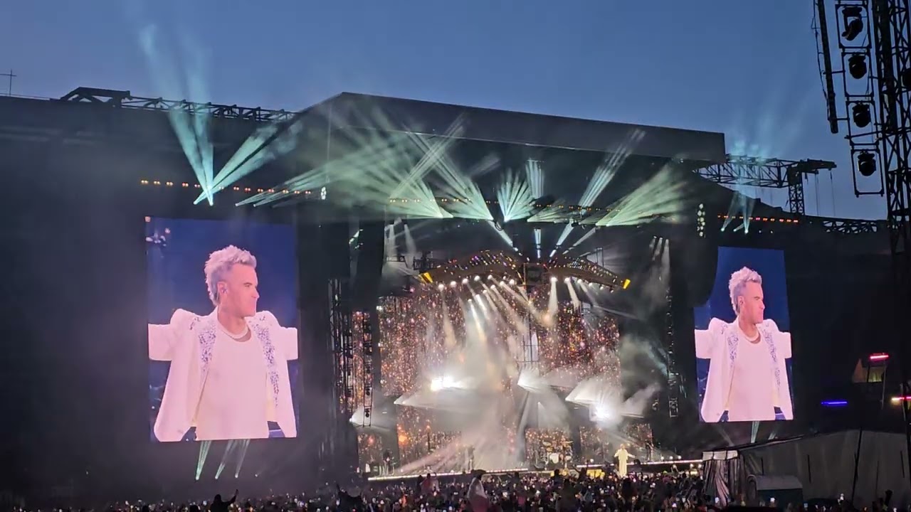 Robbie Williams live Edinburgh 31/05/25