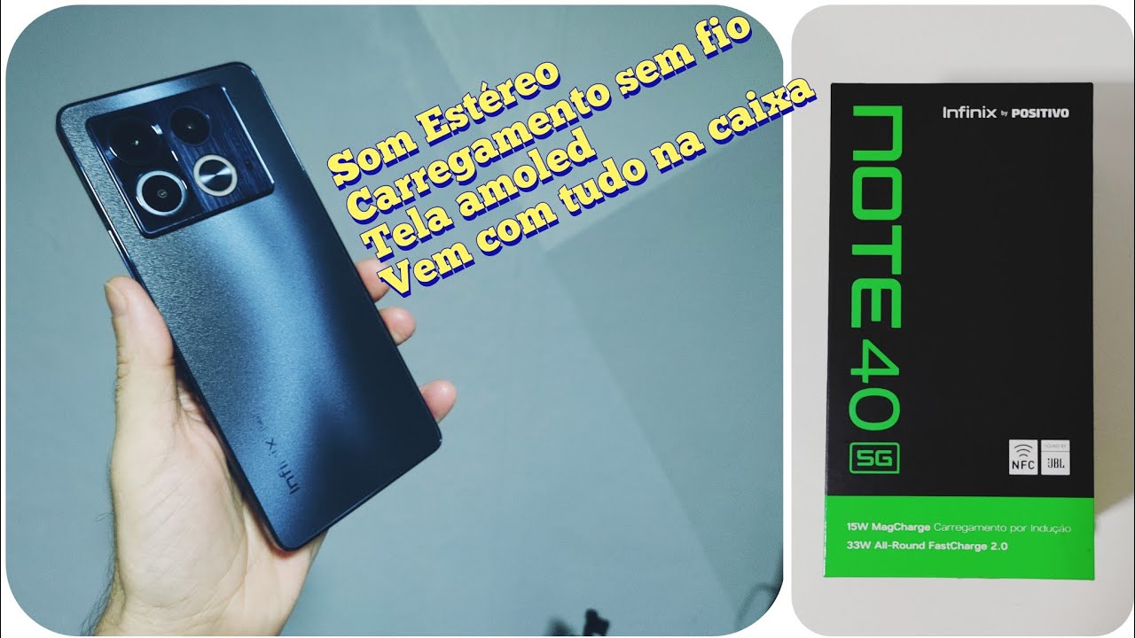 INFINIX NOTE 40 5G - O completão da Infinix vai ser o fenômeno de 2025?