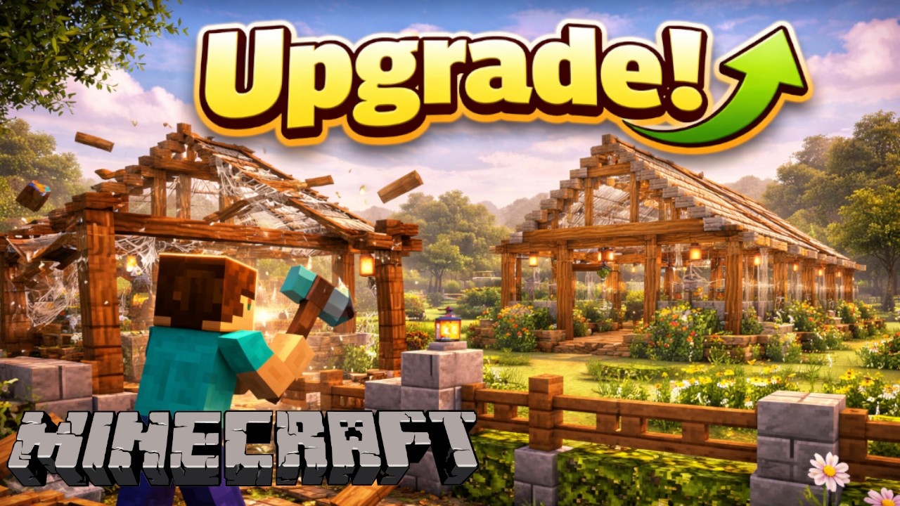 Gewächshaus Upgrade! - [12] ⛏️​ MINECRAFT: Survival