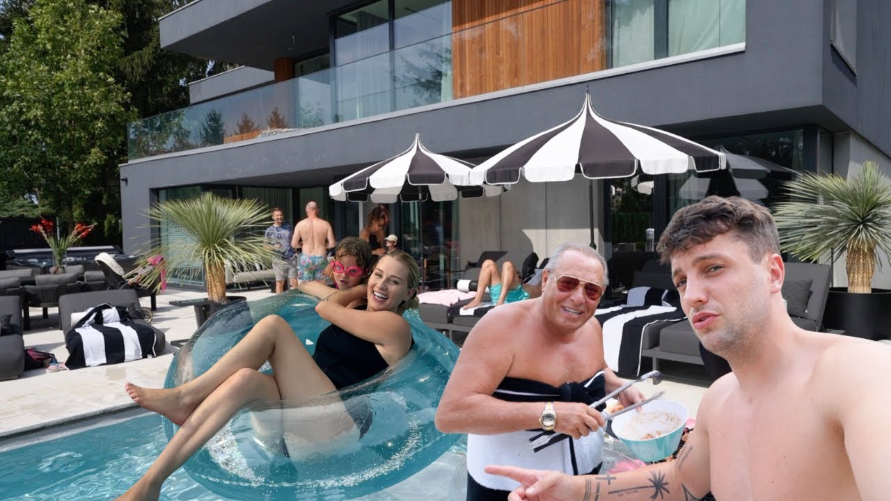 VLOG : RODZINNY GRILL NAD BASENEM!🌴Andziaks