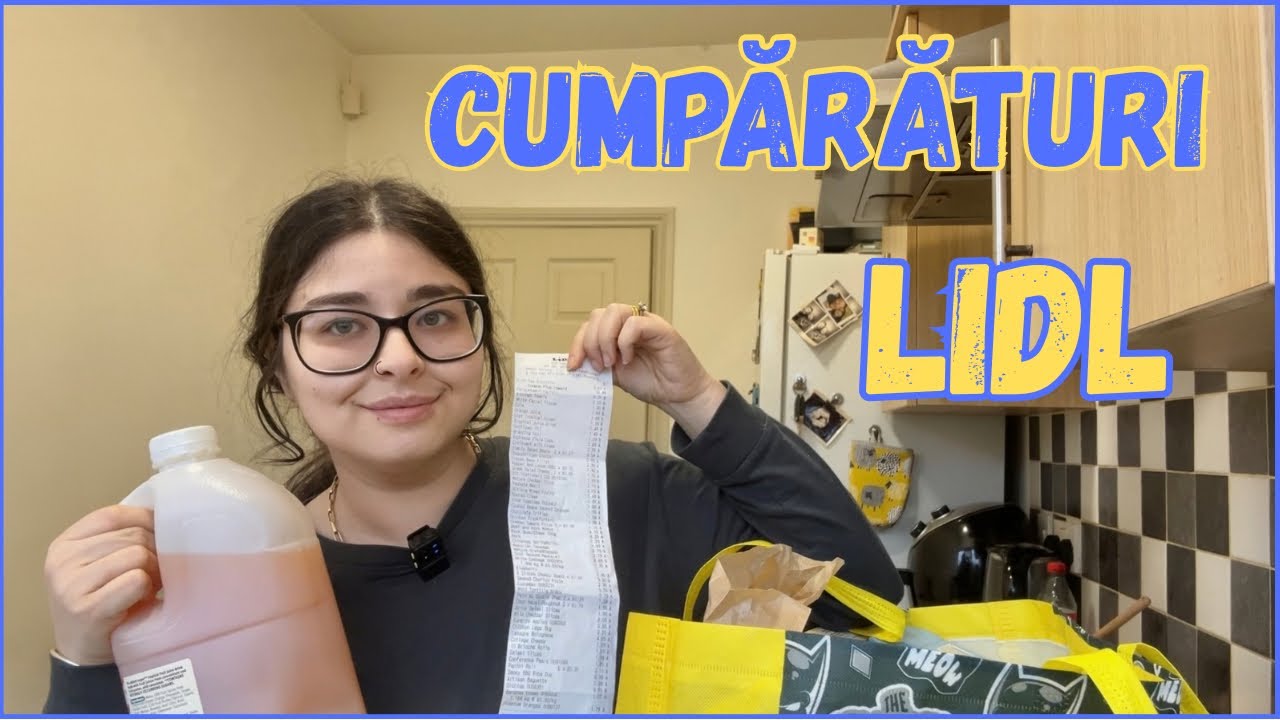Hăul | Cumpărături săptămânale LIDL Uk 🇬🇧 ce-am cumpărat de £120? 😱