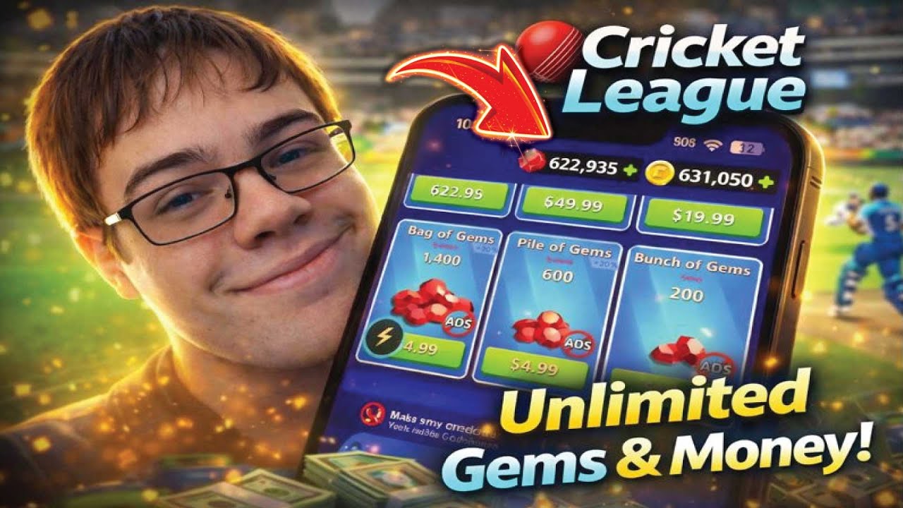 Cricket League MOD APK 2026 &ndash; Step-By-Step How to Download Unlimited Money & Gems (UPDATED)