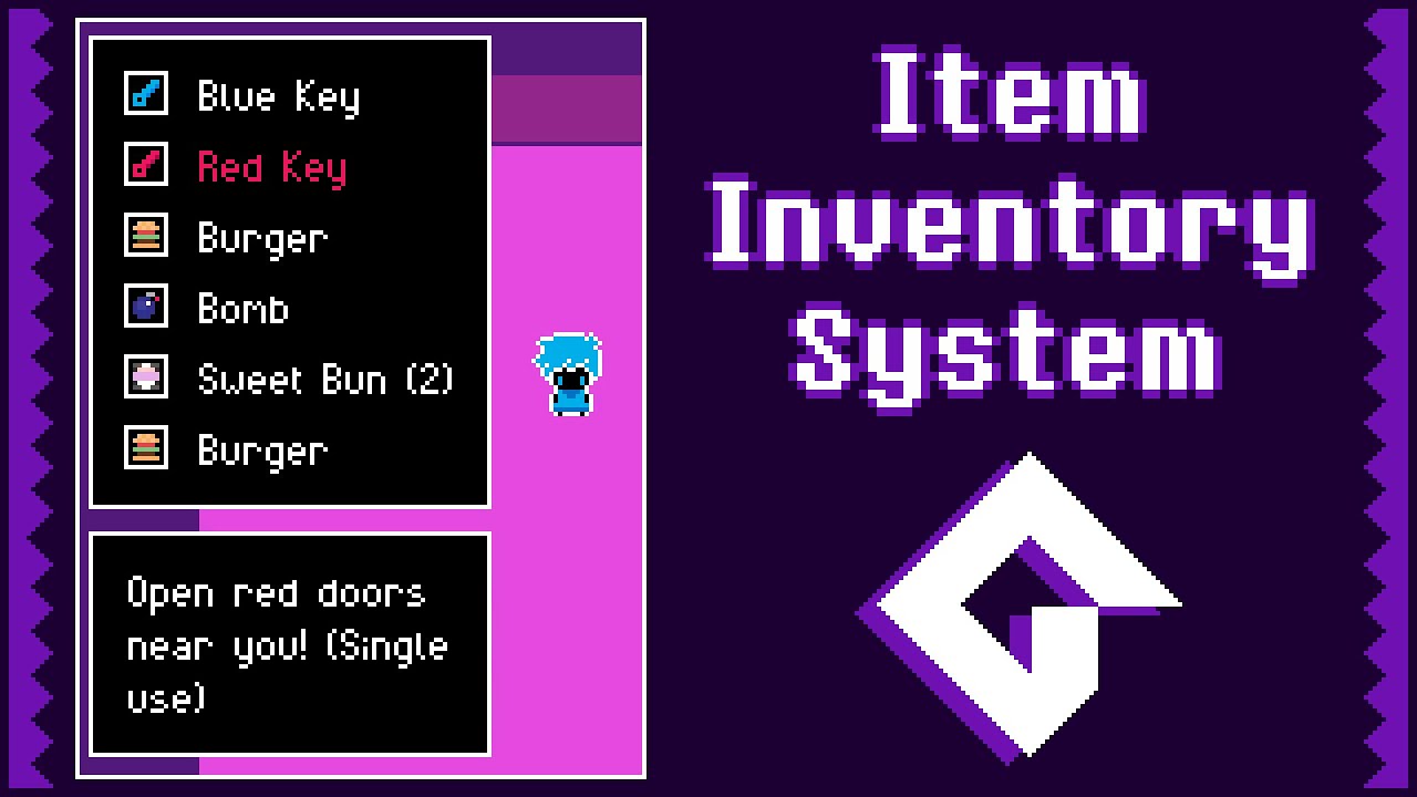 Full Item and Item Inventory System in GMS2!