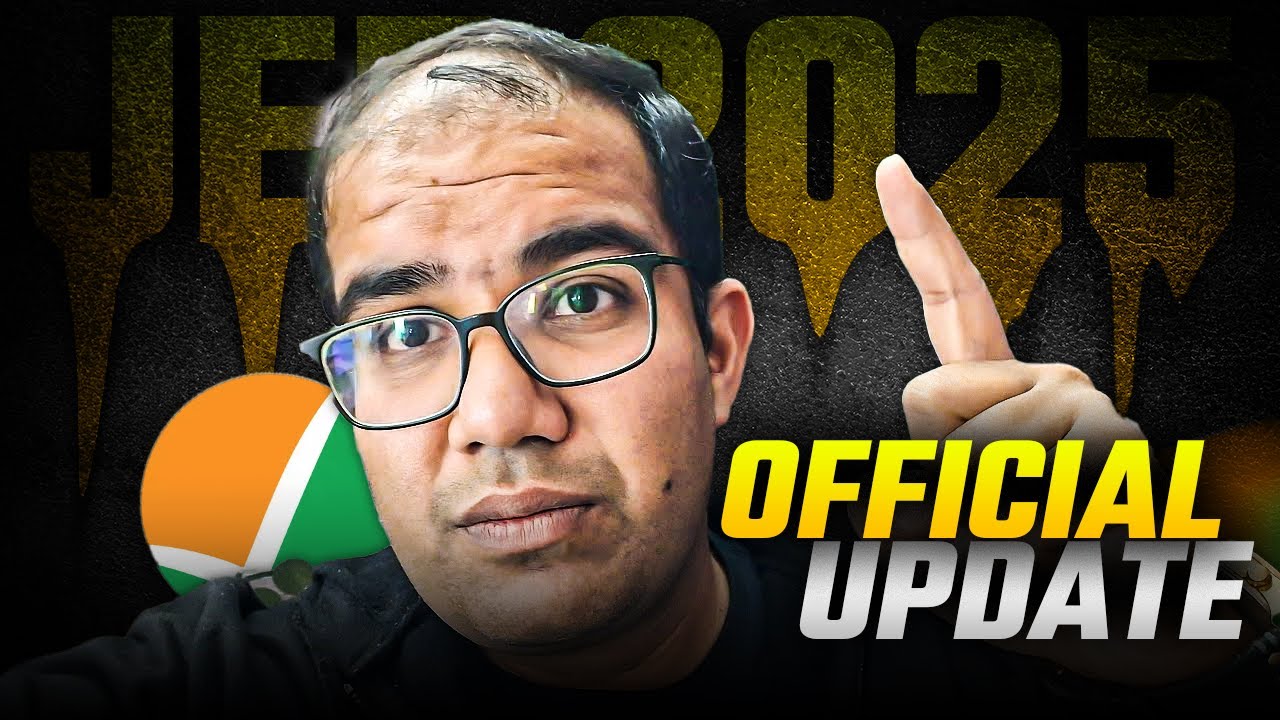 NTA Official Update | JEE 2025 | Vinay Shur Sir
