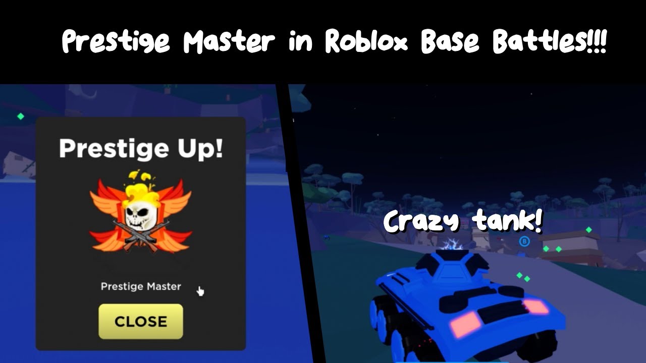 Prestige Master in Roblox Base Battles!