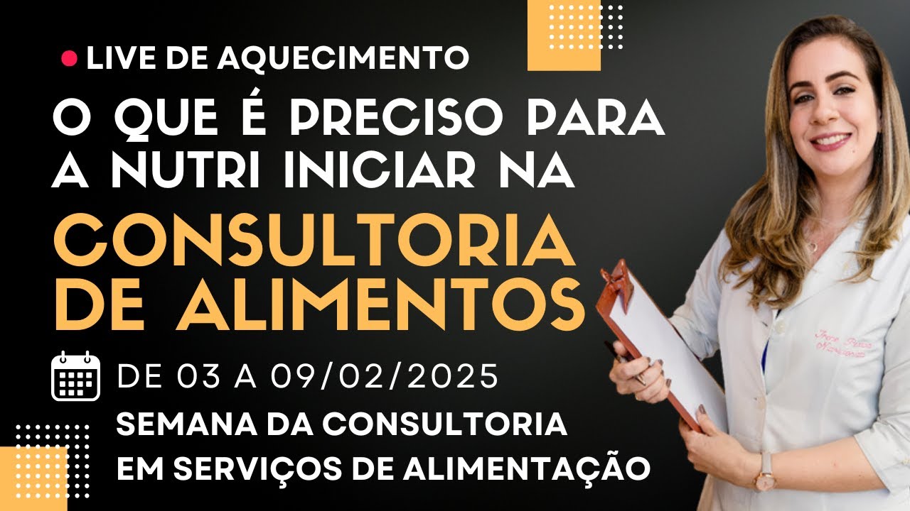 O que é preciso para iniciar na Consultoria de Alimentos? #nutricionista #consultoriadealimentos