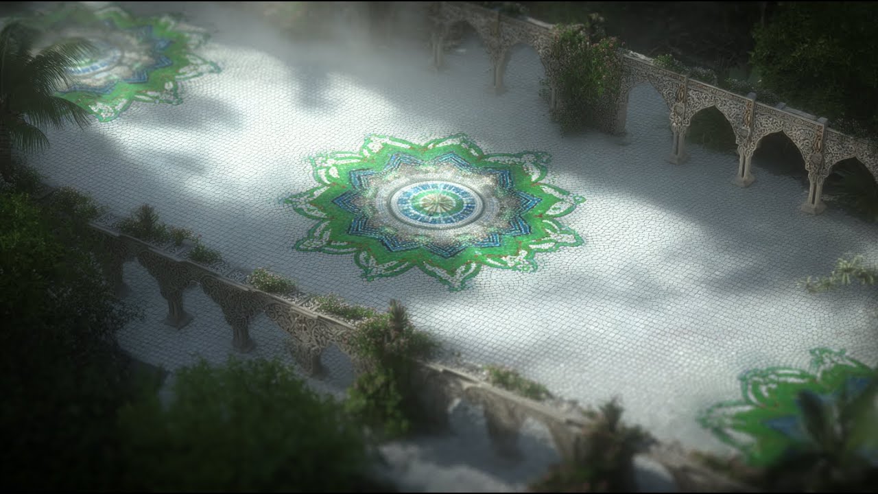 🌿 Ornamental Symmetry - A Symphonic Journey Through Pattern, Light & Harmony | Azul: Queen’s Garden