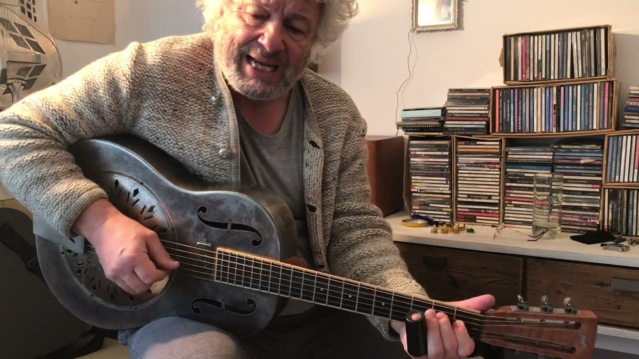 Devil's Got My Woman - Skip James - Bernard G Muller - Mule Resophonic Guitar