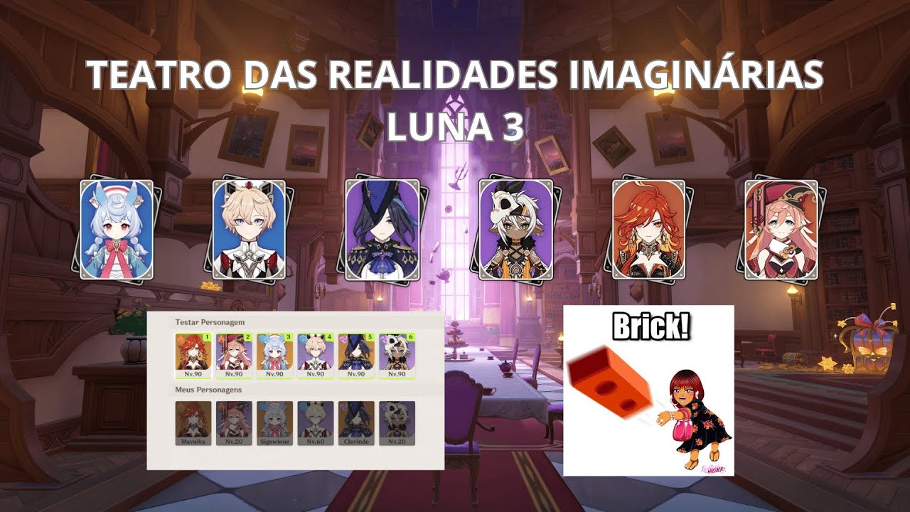 Teatro Das Realidades Imaginárias (Imaginarium Theater) Luna 3 - BRICK BRICK BRICK BRICK