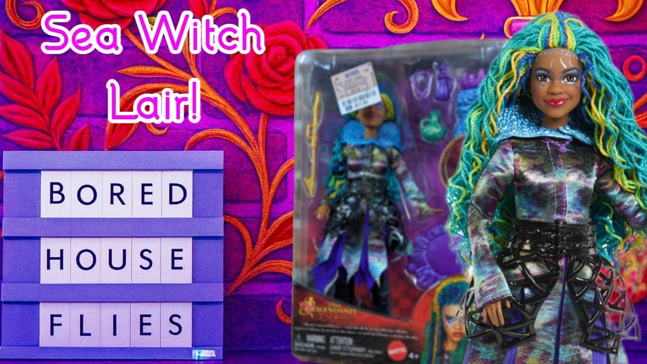 The Descendants Rise of Red - Uliana Sea Witch Lair | Adult Collector Review and Toy Unboxing