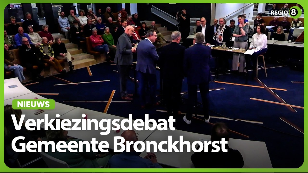Verkiezingsdebat Bronckhorst gemeenteraadsverkiezing 2026