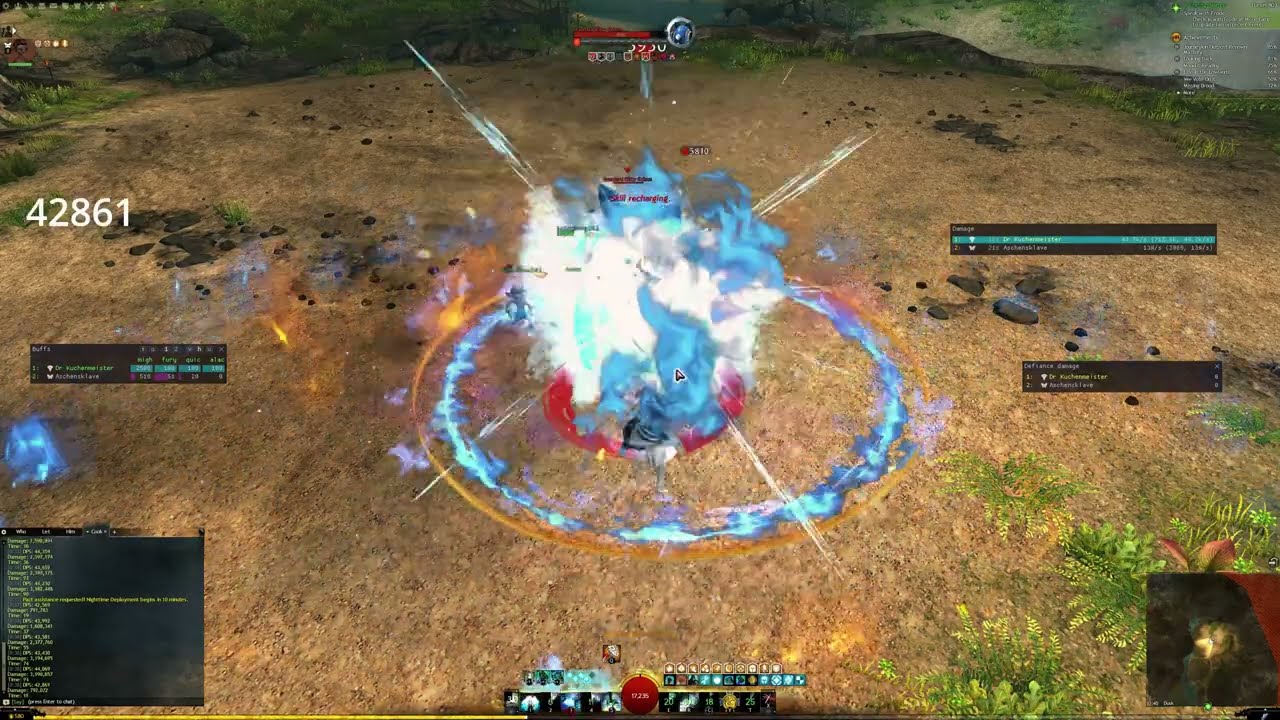 GW2 Condition Firebrand 44,500 (41,746 solo) | JW May 6th Patch