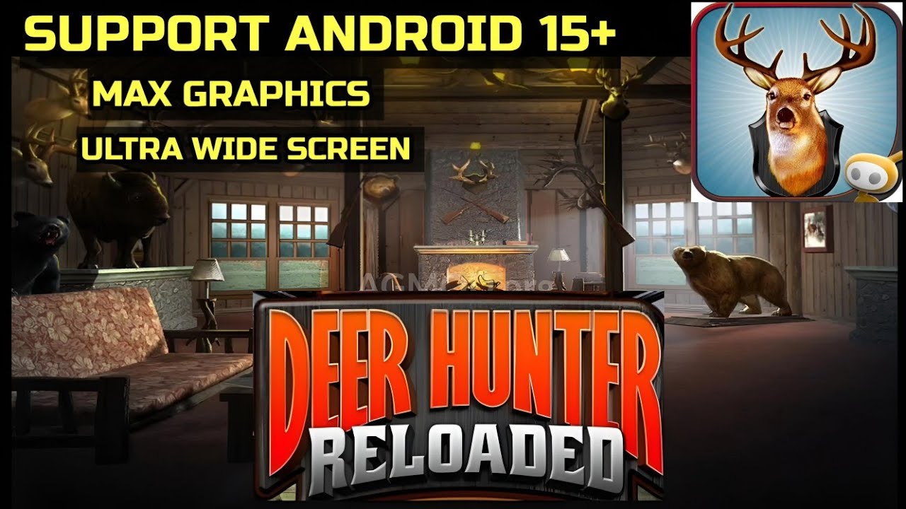 DEER HUNTER RELOADED (Support android 15+) Gameplay offline 