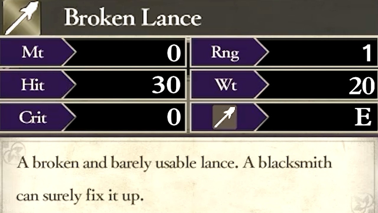 Beating Three Houses with ONLY Broken Weapons