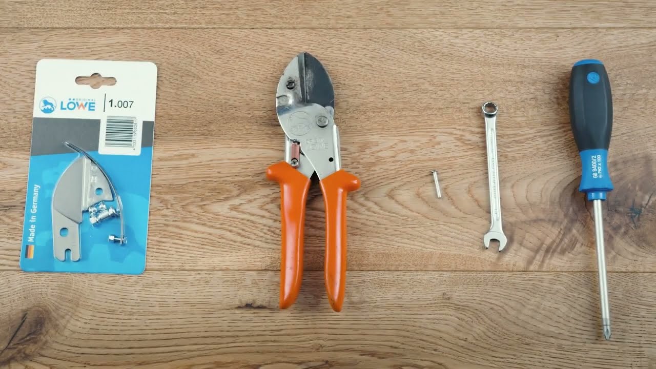 Löwe Budama Makası Birleştirme Nasıl Yapılır ?