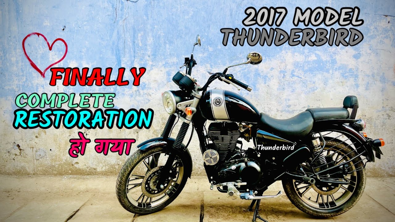 Old Model Bullet Restoration In Mayapuri || 2017 Model Thunderbird 350 || Old Bullet Restoration