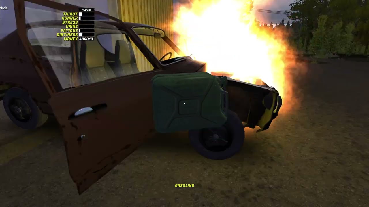 как сатсума горит и врызвается