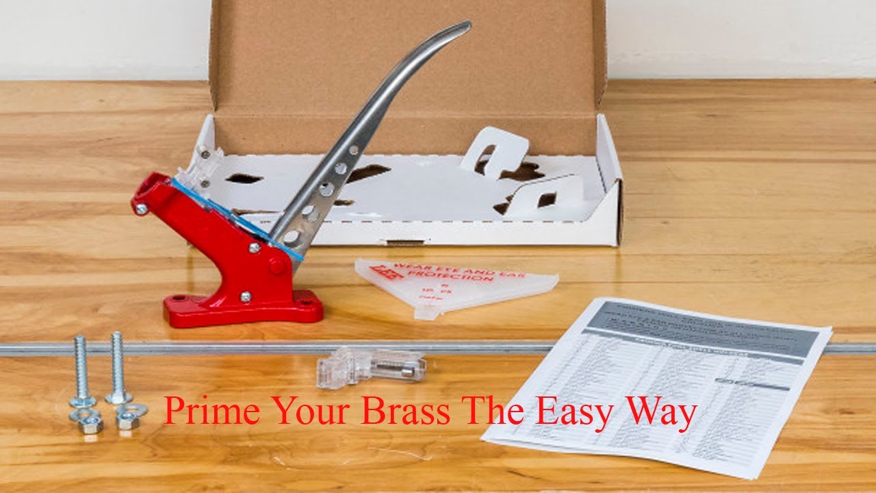 Prime Your Brass The Easy Way -&nbsp;Lee Auto Bench Priming Tool