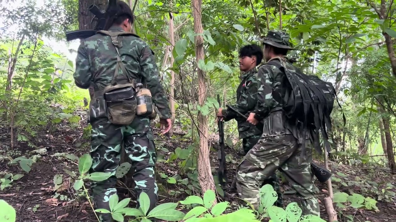 Behide to the scene in Karenni state