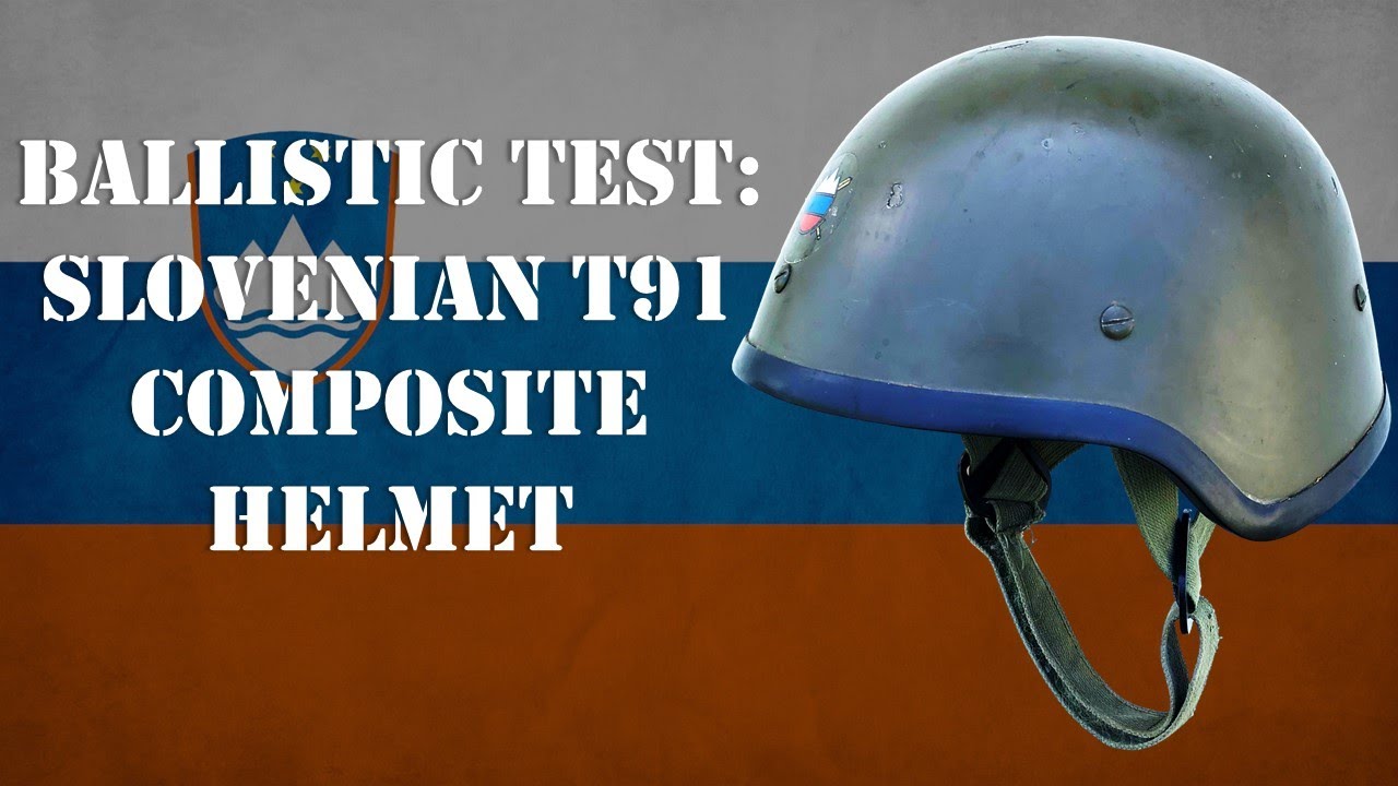 Helmet Ballistic Test: Slovenian T91 Composite Helmet