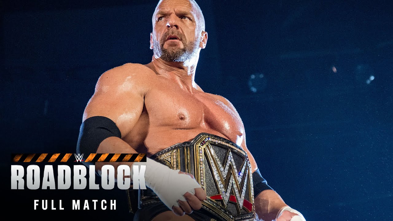 FULL MATCH: Triple H vs. Dean Ambrose – WWE Title Match: WWE Roadblock 2016
