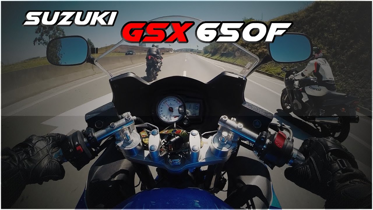 ROLE IRADO DE GSX 650F!!