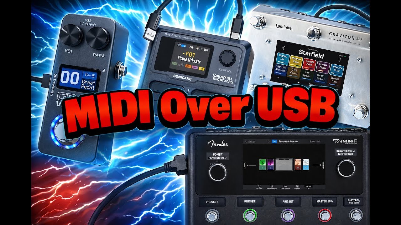 Fender Tone Master Pro - MIDI OVER USB; NOT WHAT I WAS EXPECTING!