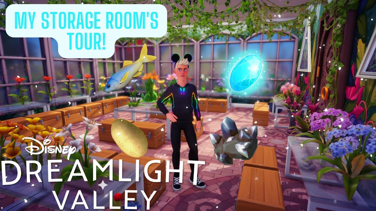 ✨ A Tour Of My Storage Rooms In My House! ✨ Disney Dreamlight Valley