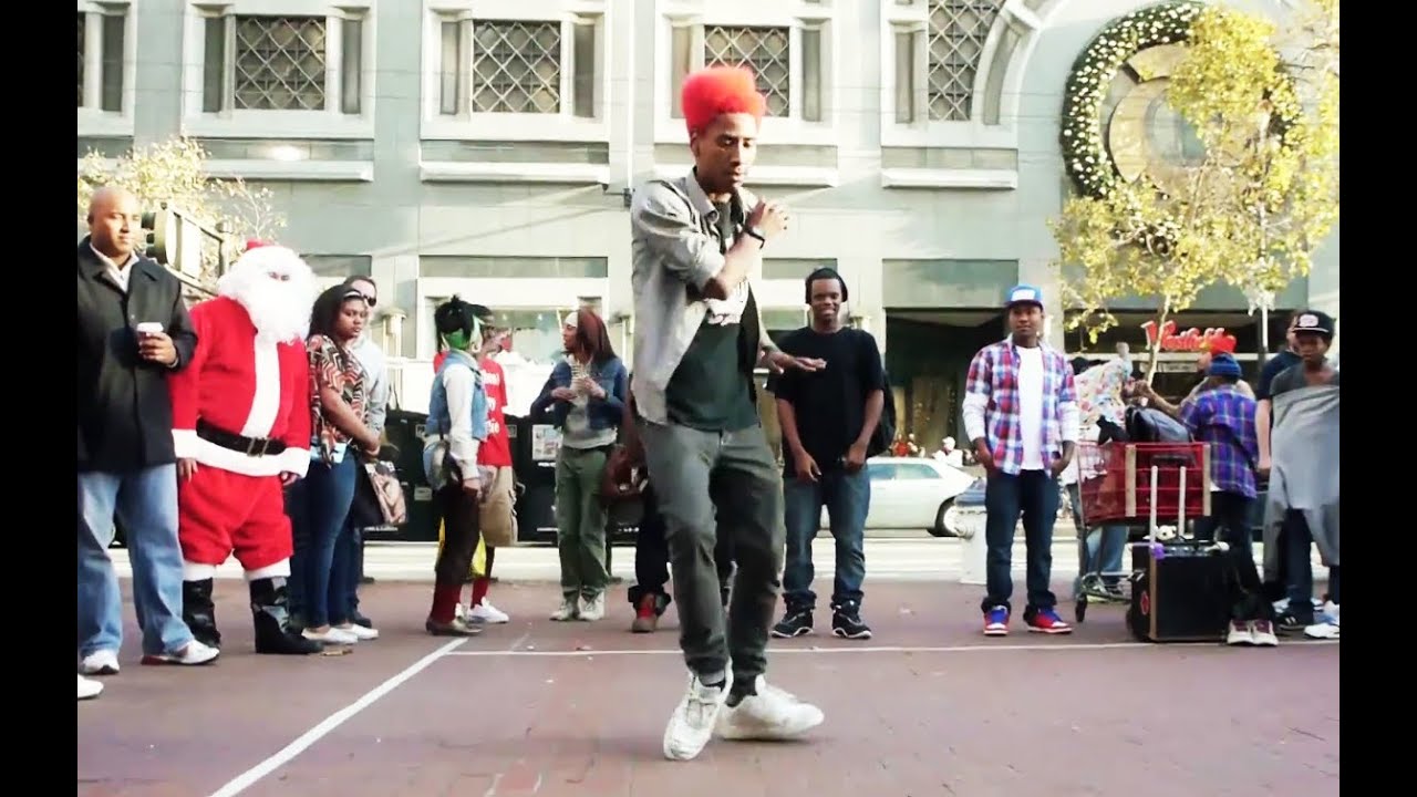 Turf aka Retro (America's Got Talent) Street Performance @ SF Downtown | Funk'd Up TV