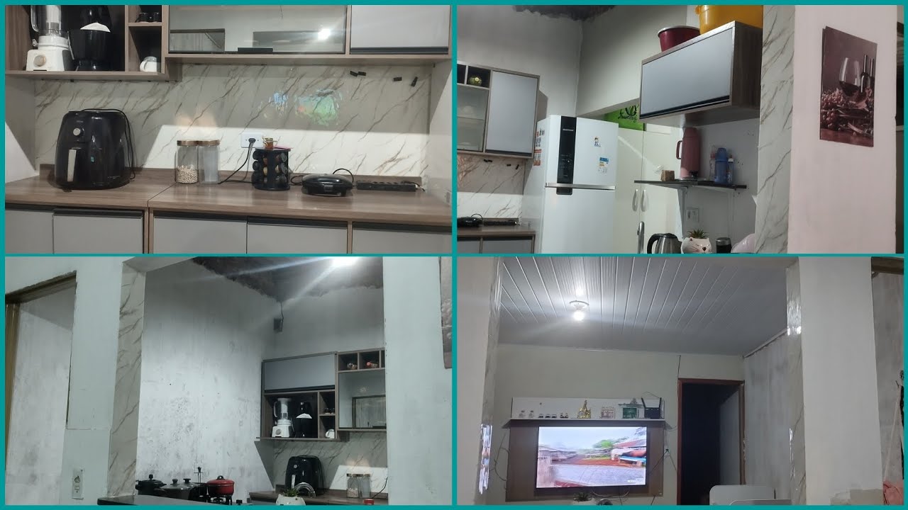 COLOQUEI PLACAS ADESIVAS NAS PAREDES!🤩 O RESULTADO FOI TOP DEMAIS!😍 #placaadesivadaShopee