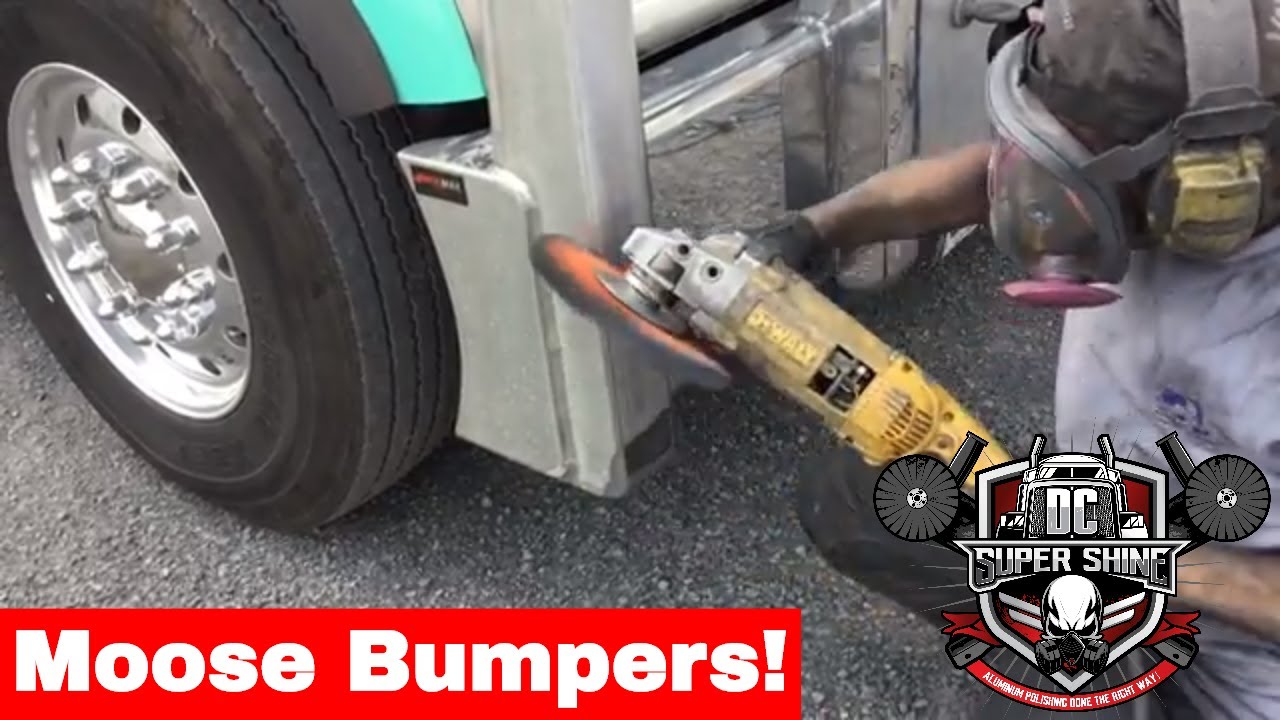 How to polish an aluminum moose bumper