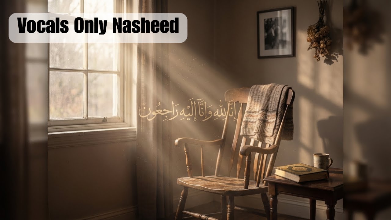 The Empty Chair - Islamic Nasheed About Loss & Grief | Until We Meet in Jannah | Vocals Only