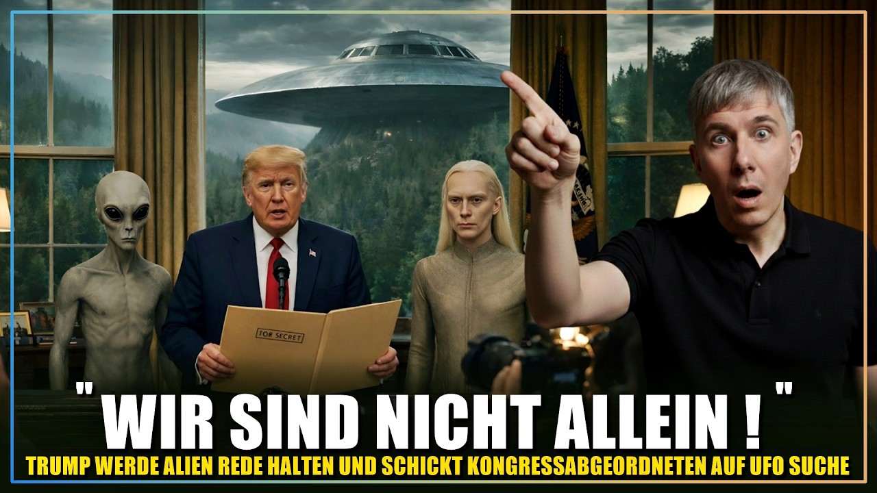 Grade passiert: Trump gibt grünes Licht für die Jagd nach geheimen UFO Standorten