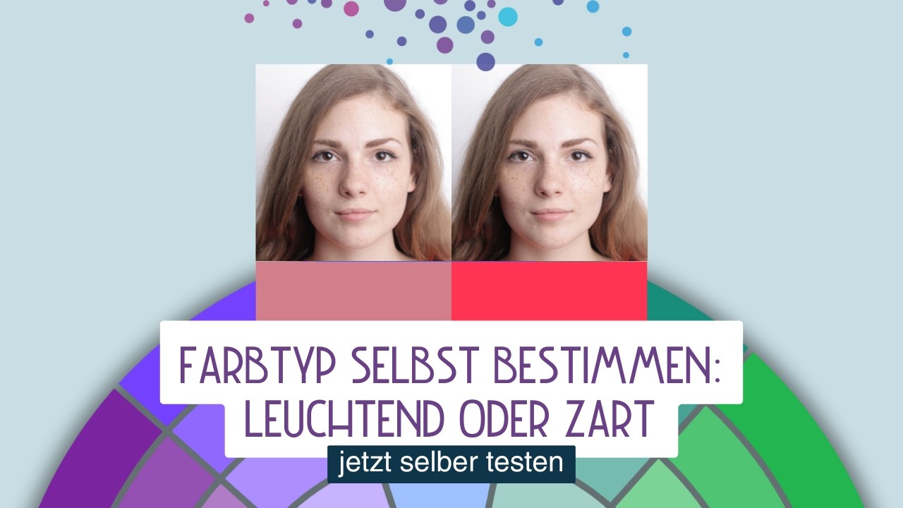 Farbtyp selbst bestimmen. Schritt 2: Leuchtend oder zart? Finde deine beste Farbintensit&auml;t