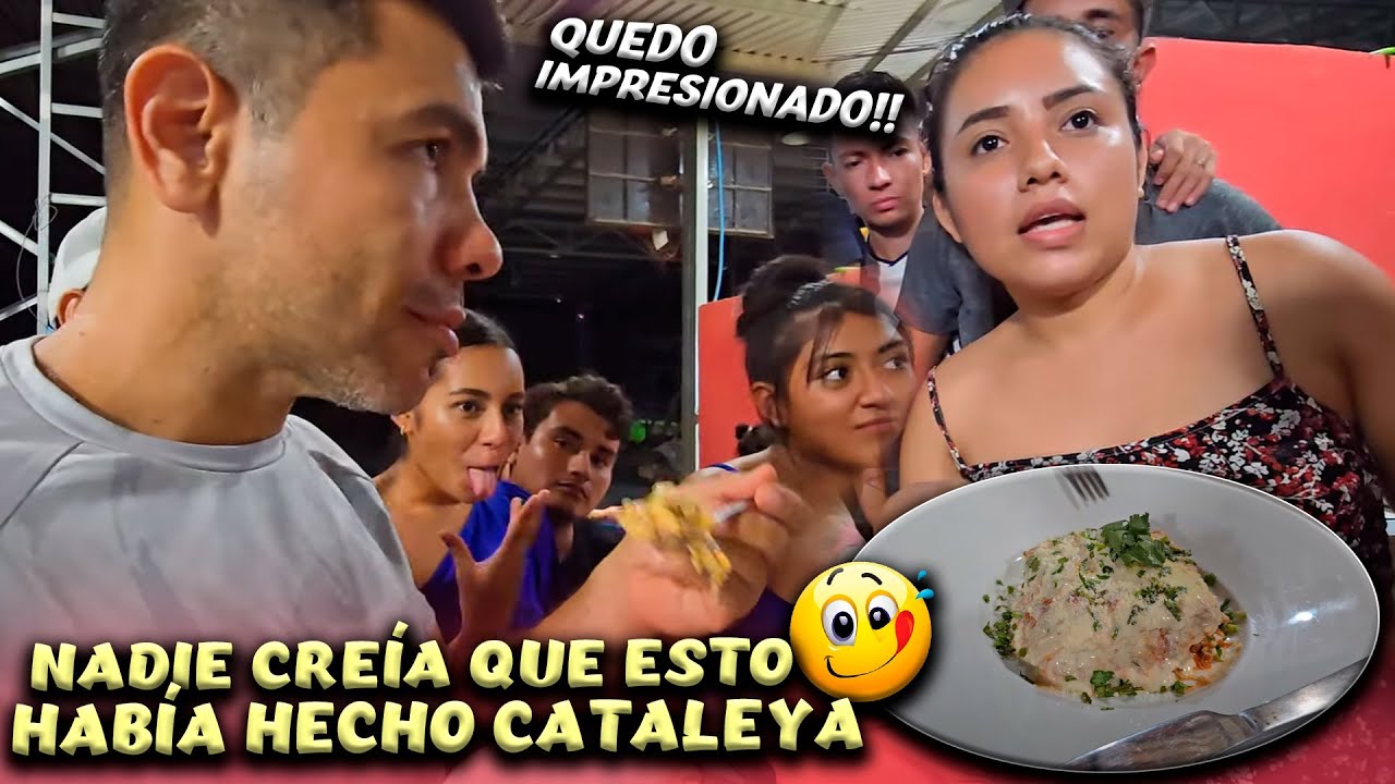 La receta tan esperada de Cataleya por fin la probamos. Carmen jamás en su vida había probado esto