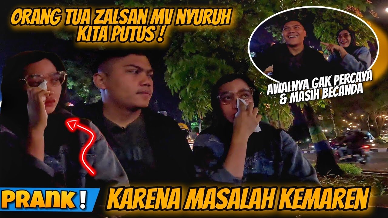 PUTUS❓️ORANG TUA ZALSAN MV NYURUH KITA UDAHAN || MBAK SHELI SAMPE NANGIS