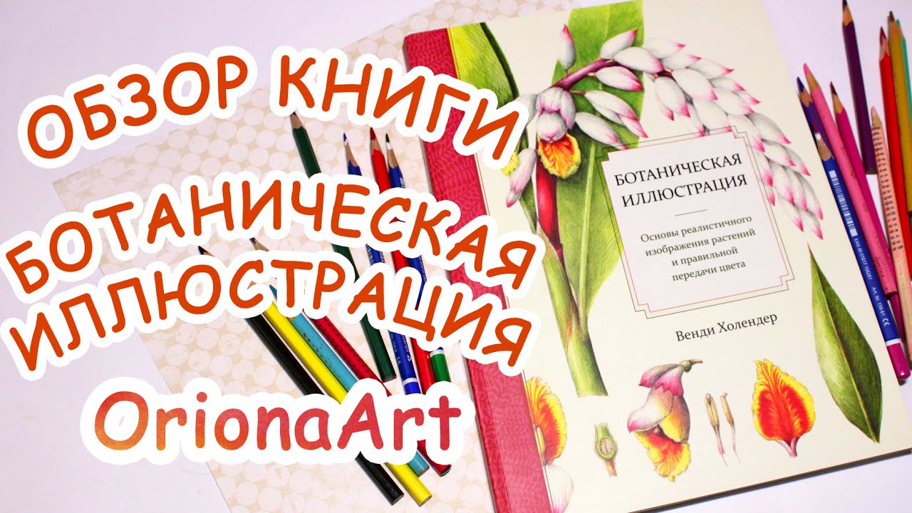 Ботаническая иллюстрация Венди Холендер  ♥ ОБЗОР КНИГИ ♥ Oriona Art