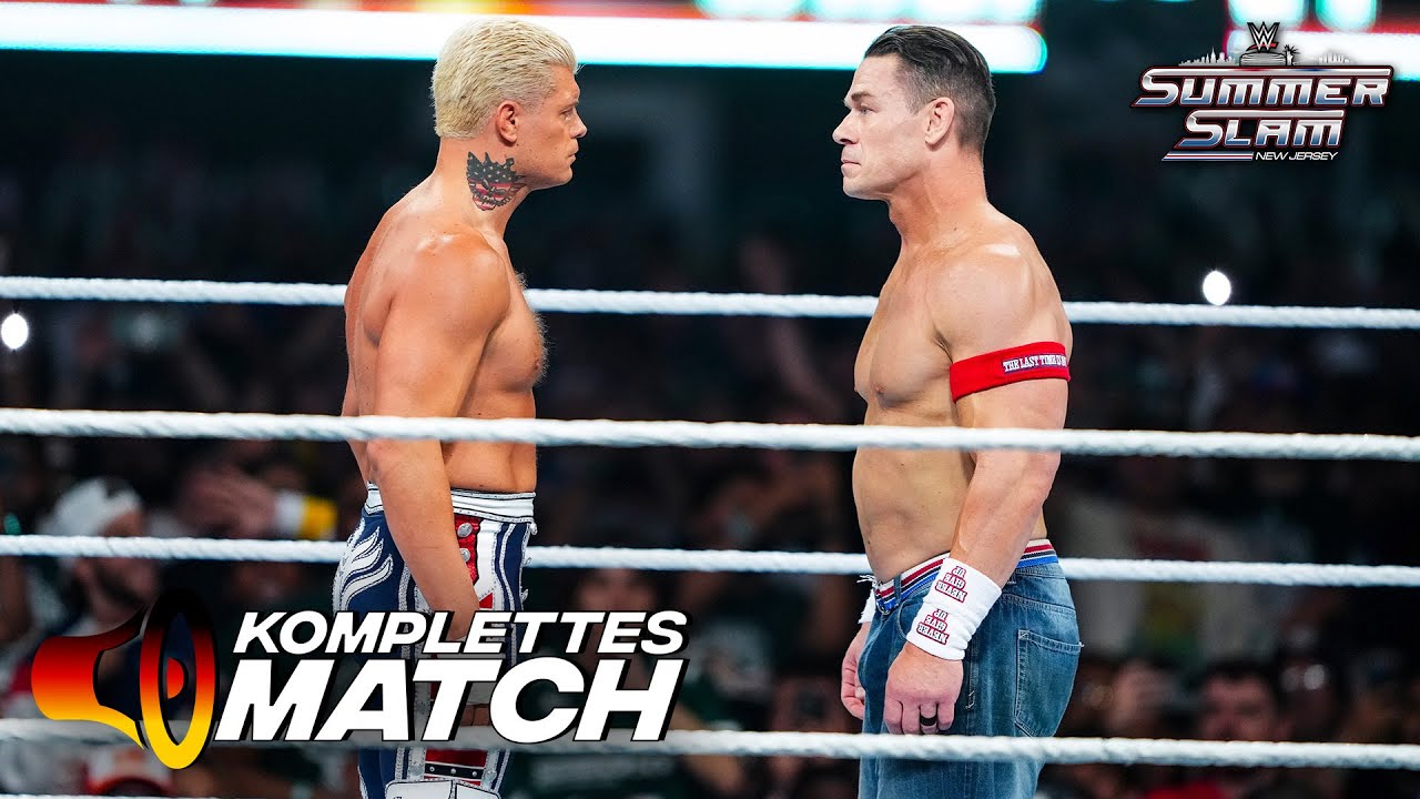 KOMPLETTES MATCH: John Cena vs. Cody Rhodes | WWE Championtitel Street Fight: SummerSlam 2025