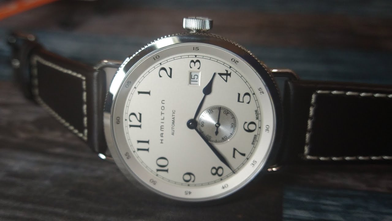 HAMILTON KHAKI NAVY PIONEER SMALL SECOND AUTO