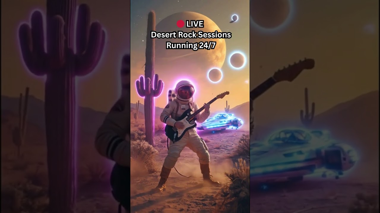 LIVE Psychedelic Desert Rock 🌵 24/7 Stream | Trippy • Chill • Hypnotic