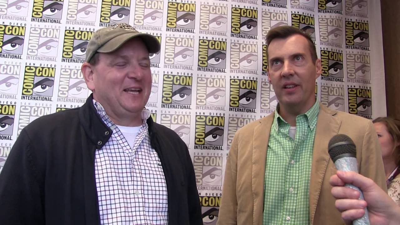 Alfred Gough and Miles Millar at Comic Con 2015