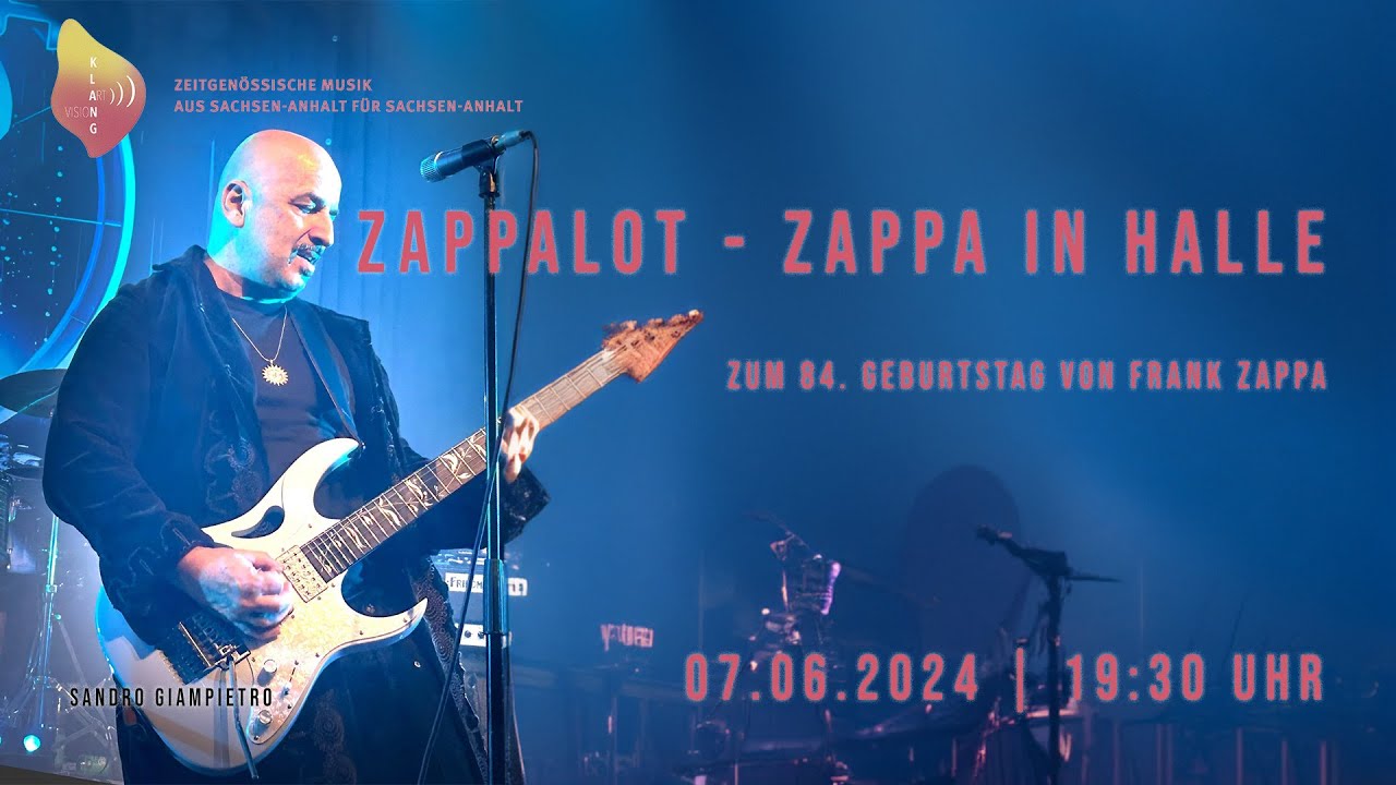 KlangART Vision | Zappalot - Zappa in Halle