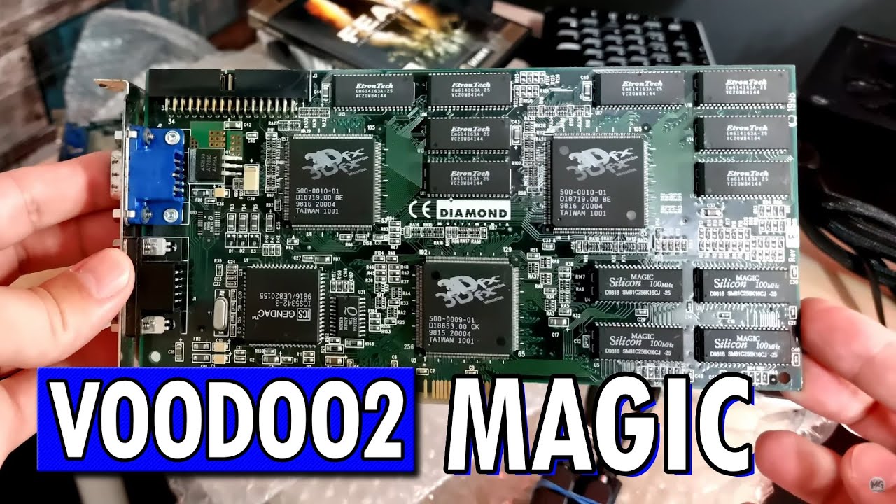 3dfx Voodoo2 on a CRT & Pentium II