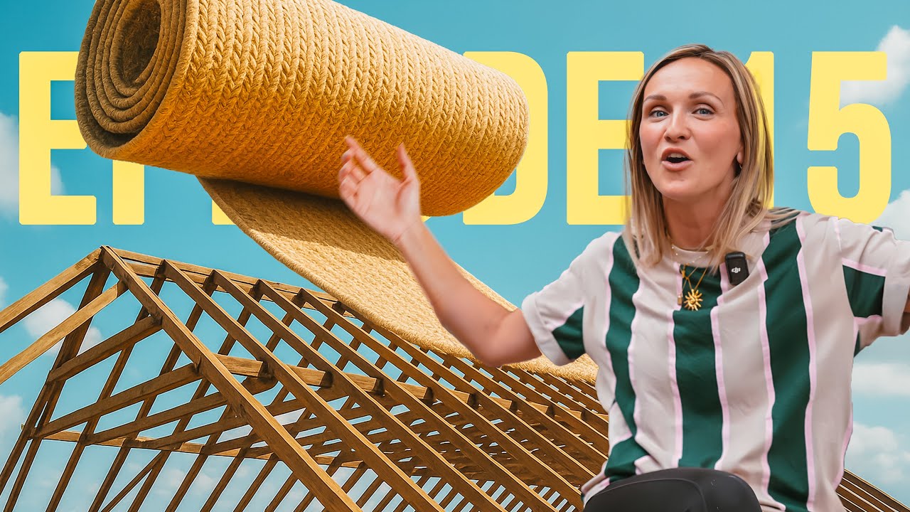 DU JONC DE MER POUR FAIRE UN PLAFOND ?? - EP15