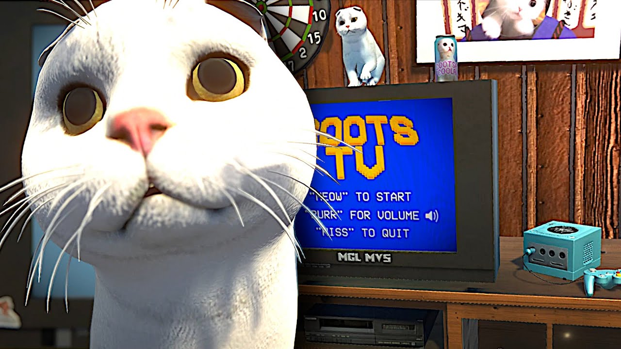 A Game You Control By Meowing & Purring Into Your Mic i am a cat - COOTS TV