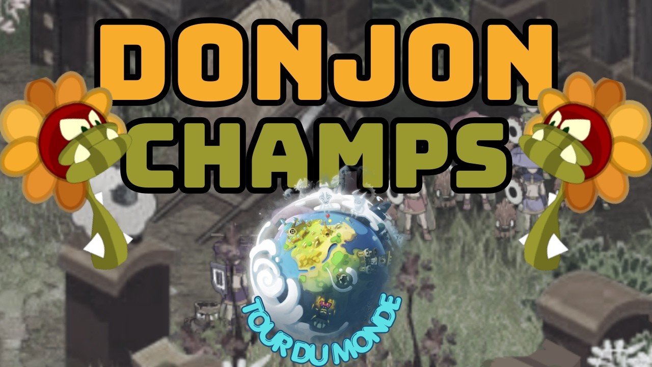 LE TOUR DU MONDE SUR DOFUS RETRO EN TEAM CRA DROP KAMAS SPLIT AU BOSS FARM ASTUCE DONJON CHAMPS #2