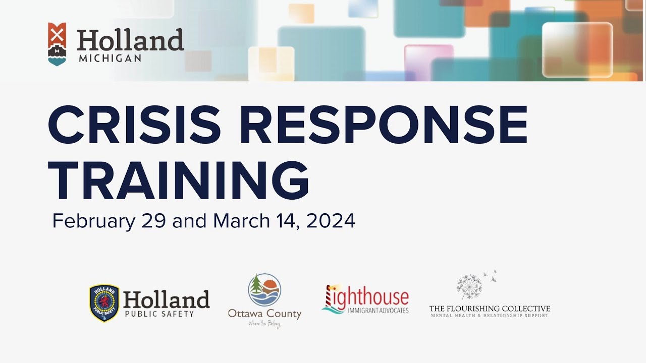 3-14-24 Crisis Response Training